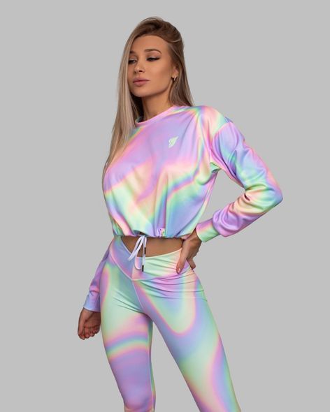 Світшот BONA FIDE Sweety Short Marshmallow, M, Marshmallow
