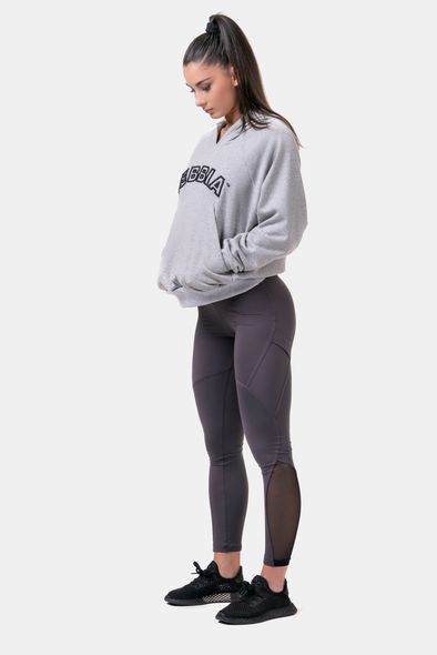 Худі NEBBIA Iconic Hero Sweatshirt With A Hoodie 581 Light Grey, S, Light Grey