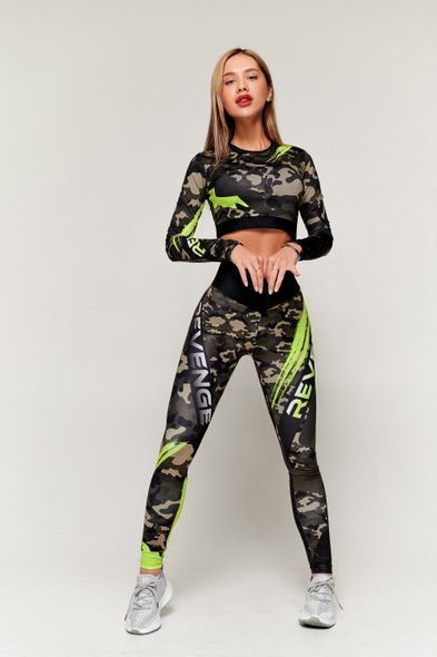 Рашгард BONA FIDE Rashguard Midi Revenge Lime, L, Lime