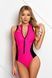 Купальник BONA FIDE Body GiveMeMore Neon Pink, L, Neon Pink