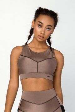 Топ DF.ORIGINAL Bra Nebula Umber, S, Umber