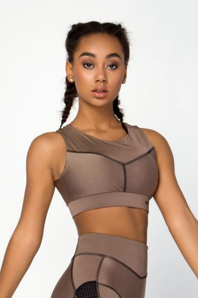 Топ DF.ORIGINAL Bra Nebula Umber, S, Umber