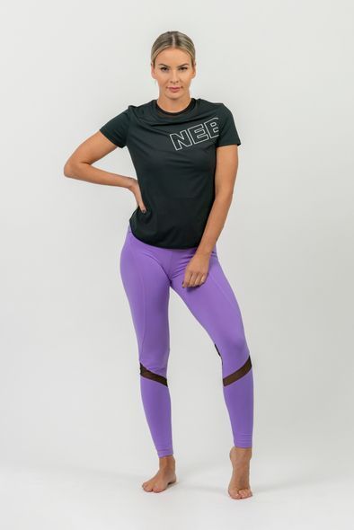 Леггинсы NEBBIA FIT Activewear High Waist Leggings 443 Lila, S, Lila