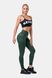 Легінси NEBBIA Classic Hero High Waist Leggings 570 Dark Green, XS, Dark Green