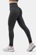 Легінси NEBBIA Python Snakeskin High-Waist 407 Black, XS, Black