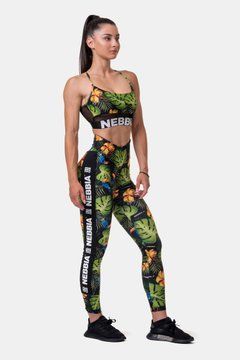 Леггинсы NEBBIA High-Waist Performance Leggings 567 Jungle Green, XS, Jungle Green