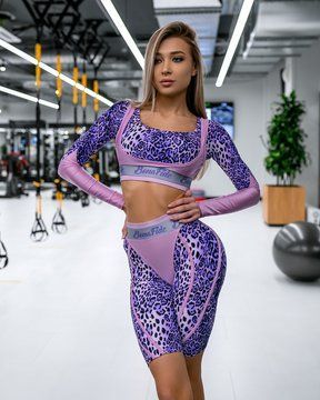 Рашгард BONA FIDE Aerobica Rash Lilac, M, Lilac