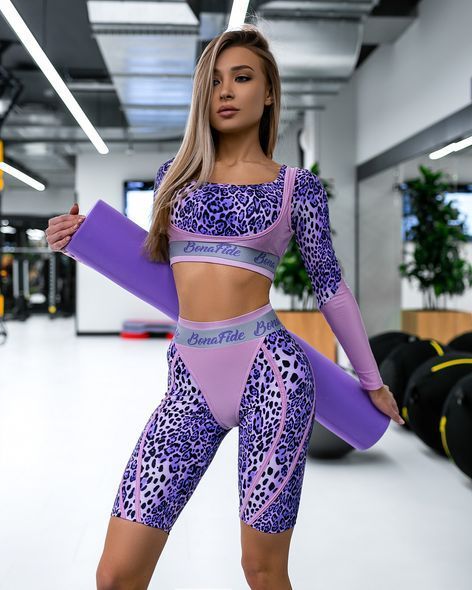 Рашгард BONA FIDE Aerobica Rash Lilac, M, Lilac