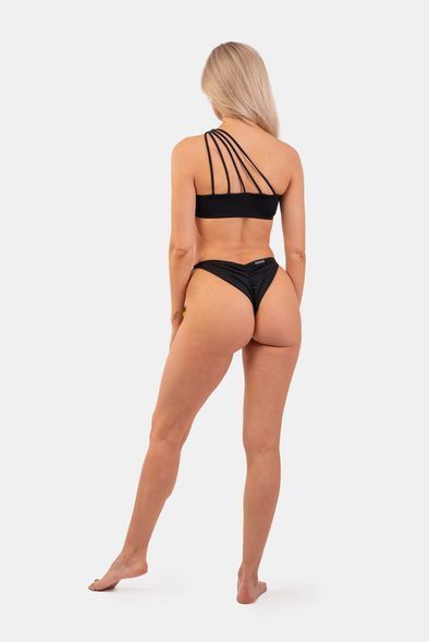 Лиф NEBBIA One Shoulder Bandeau Bikini Top 448 Black, S, Black