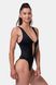 Купальник NEBBIA One-Colour Monokini 560 Black, S, Black