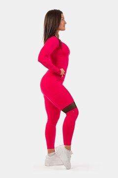 Леггинсы NEBBIA Sporty Smart Pocket High-Waist Leggings 404 Pink, XS, Pink
