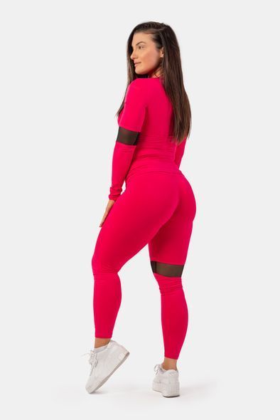 Леггинсы NEBBIA Sporty Smart Pocket High-Waist Leggings 404 Pink, XS, Pink