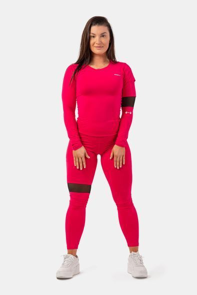 Леггинсы NEBBIA Sporty Smart Pocket High-Waist Leggings 404 Pink, XS, Pink