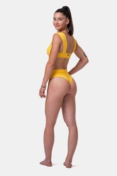 Плавки NEBBIA High-Waist Retro Bikini - Bottom 555 Yellow, S, Yellow