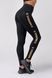 Легінси NEBBIA Leggings Gold Classic 801 Black, XS, Black