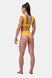 Плавки NEBBIA High-Waist Retro Bikini - Bottom 555 Yellow, S, Yellow