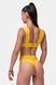 Плавки NEBBIA High-Waist Retro Bikini - Bottom 555 Yellow, S, Yellow