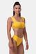 Плавки NEBBIA High-Waist Retro Bikini - Bottom 555 Yellow, S, Yellow